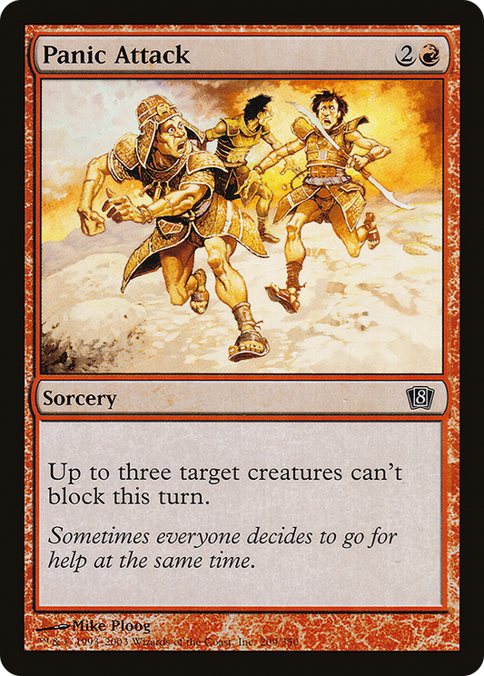 Panic Attack (8ED-209★) - Eighth Edition Foil