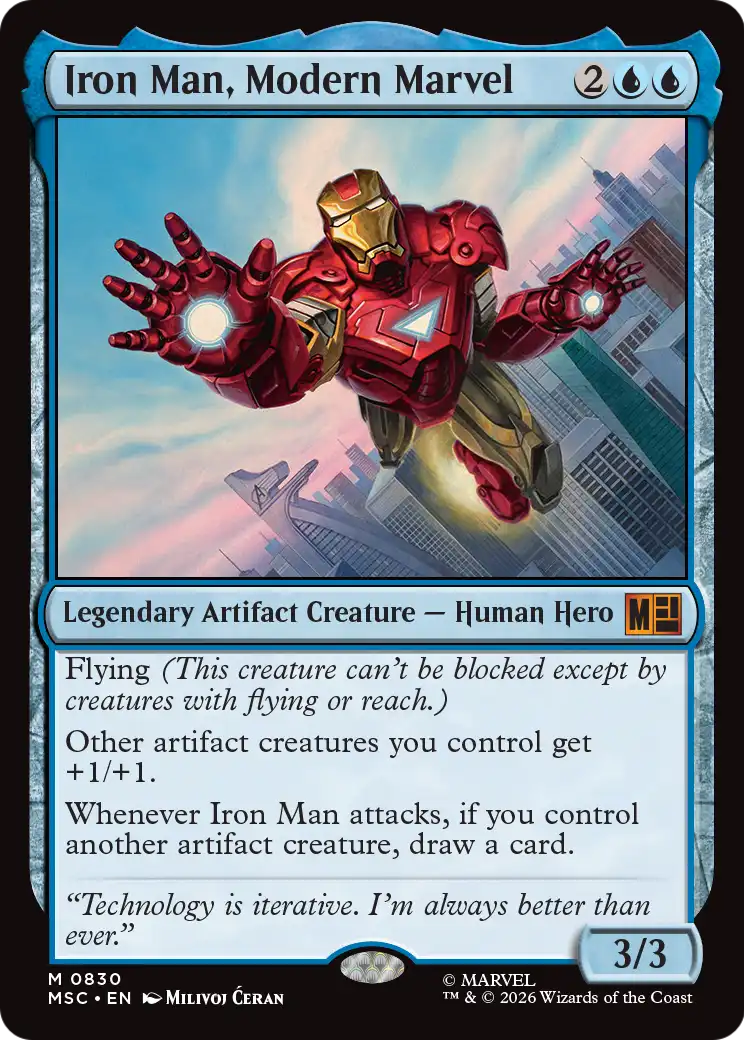Iron Man, Modern Marvel [msc - 830]