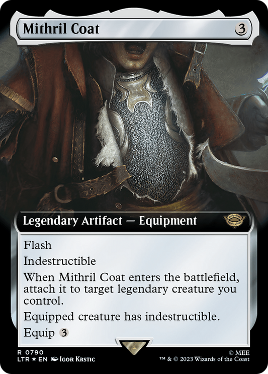 Mithril Coat (LTR-790) - The Lord of the Rings: Tales of Middle-earth: (Extended Art) Foil