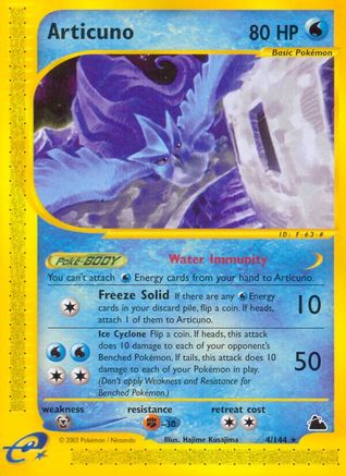 Articuno (4) 4/144 - Skyridge