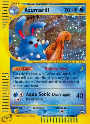 Azumarill (H4) H4/147 - Aquapolis Holofoil