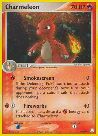 Charmeleon 110/109 - Team Rocket Returns