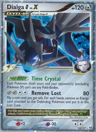 Dialga G LV.X 122/127 - Platinum Holofoil