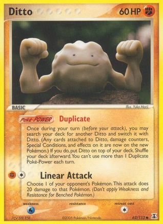 Ditto (Geodude) 62/113 - Delta Species Reverse Holofoil