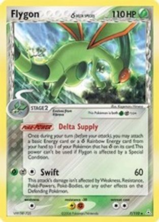 Flygon (Delta Species) 7/110 - Holon Phantoms Reverse Holofoil