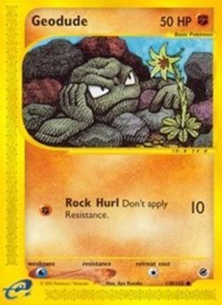 Geodude 110/165 - Expedition Reverse Holofoil
