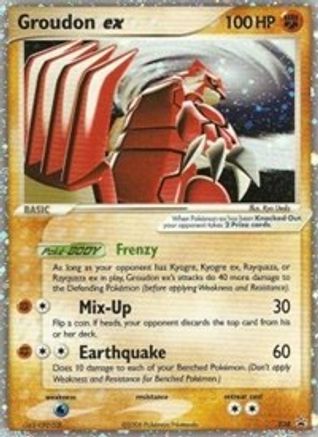 Groudon ex - 038 (EX Collector's Tins) 38/40 - Nintendo Promos Holofoil