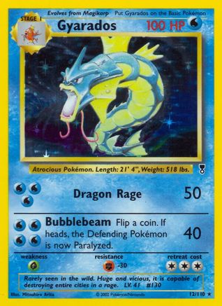 Gyarados 12/110 - Legendary Collection Holofoil