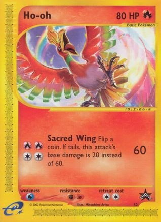 Ho-oh 52/53 - WoTC Promo
