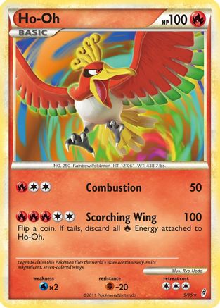 Ho-Oh 9/95 - Call of Legends Holofoil