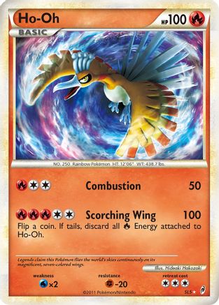 Ho-Oh (Shiny) SL5/95 - Call of Legends Holofoil