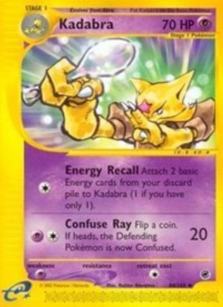 Kadabra 84/165 - Expedition Reverse Holofoil