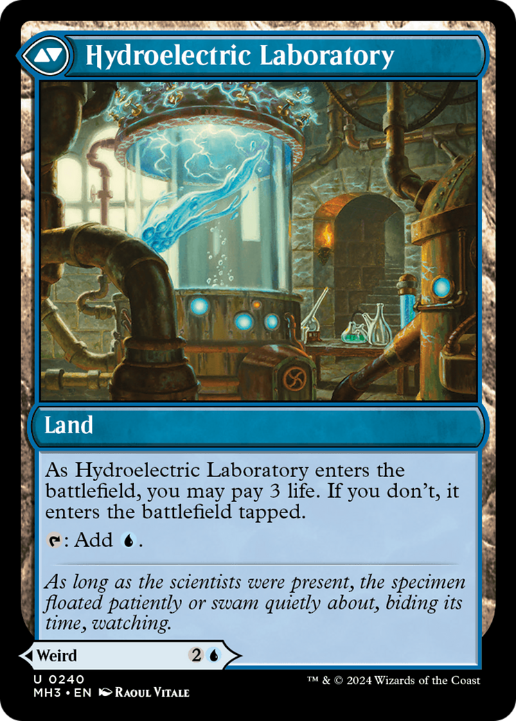 Hydroelectric Specimen // Hydroelectric Laboratory (MH3-240) - Modern Horizons 3 Foil