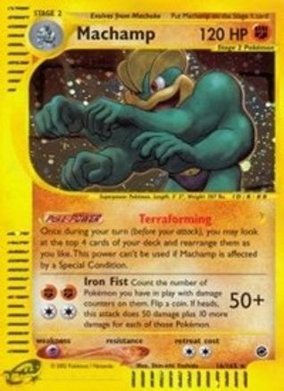 Machamp (16) 16/165 - Expedition Reverse Holofoil