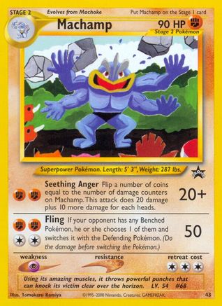 Machamp 43/53 - WoTC Promo