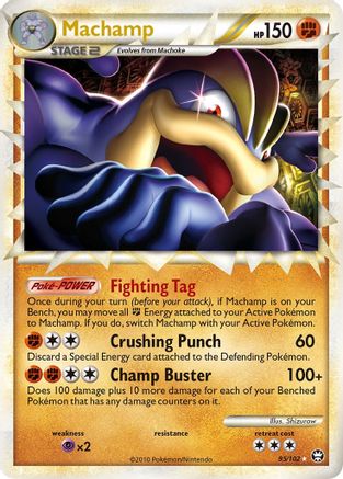 Machamp (Prime) 95/102 - Triumphant Holofoil