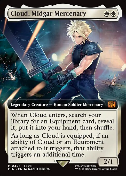 Cloud, Midgar Mercenary [FIN - 427]