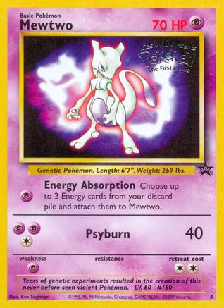 Mewtwo (Movie Promo) 3/53 - WoTC Promo