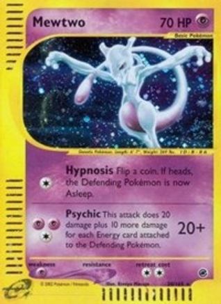 Mewtwo (20) 20/165 - Expedition Reverse Holofoil