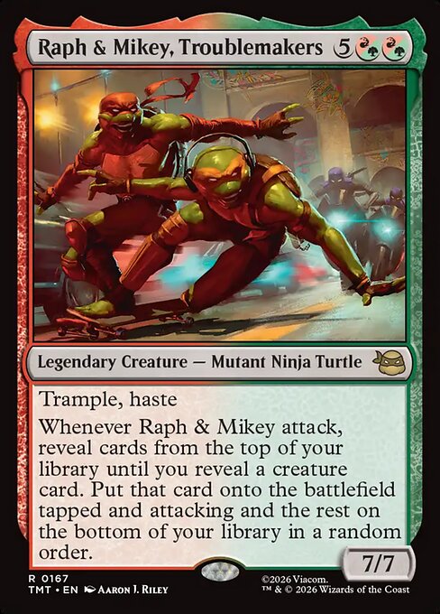 Raph & Mikey, Troublemakers [TMT - 167]