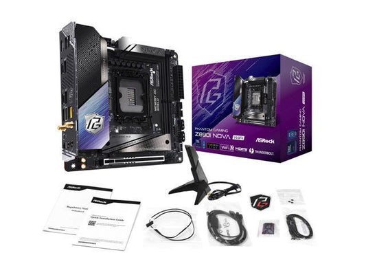 ASRock Z890I Nova WiFi Z890 LGA1851 256GB DDR5 Micro ATX