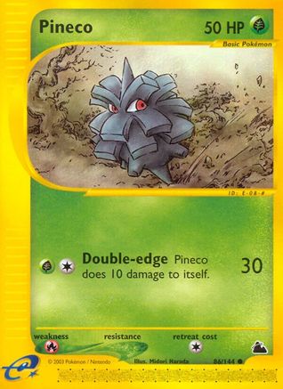 Pineco (86) 86/144 - Skyridge Reverse Holofoil