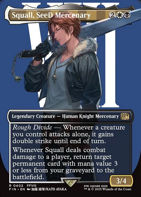 Squall, SeeD Mercenary [FIN - 402]