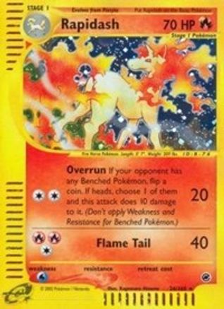 Rapidash (26) 26/165 - Expedition Holofoil