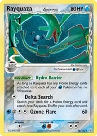 Rayquaza - 016/110 (Delta Species) 16/110 - Holon Phantoms Holofoil