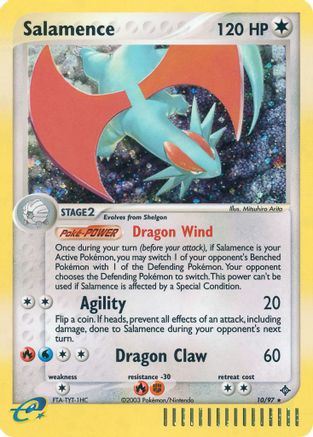 Salamence - 10/97 10/97 - Dragon Holofoil