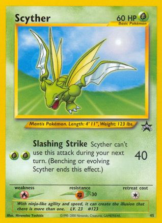 Scyther 45/53 - WoTC Promo