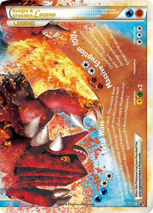 Kyogre & Groudon LEGEND [HGSS3 - 88]