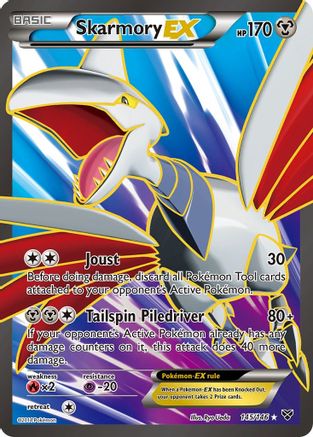 Skarmory EX (145 Full Art) 145/146 - XY Base Set Holofoil