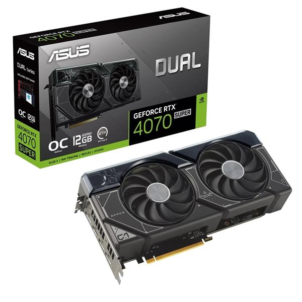 ASUS DUAL OC GeForce RTX 4070 Super 12GB GDDR6X