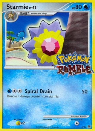 Starmie 5/16 - Rumble