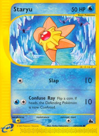 Staryu (104) 104/144 - Skyridge Reverse Holofoil