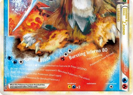 Suicune & Entei Legend (Bottom) 95/95 - Unleashed Holofoil