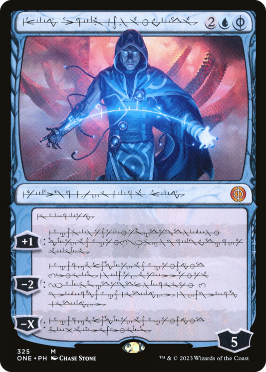 Jace, the Perfected Mind (ONE-325) - Phyrexia: All Will Be One: (Showcase) Foil