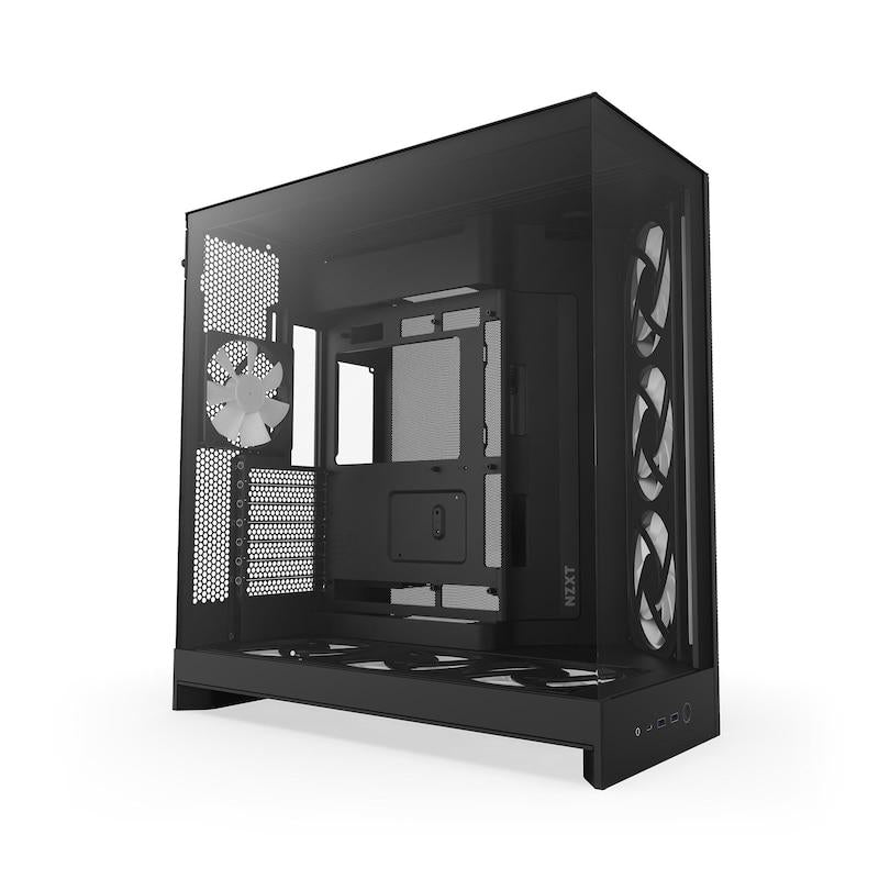 NZXT CS CM-H92FB-P1 H9 FLOW RGB+ Mid Tower Tinted TG Black