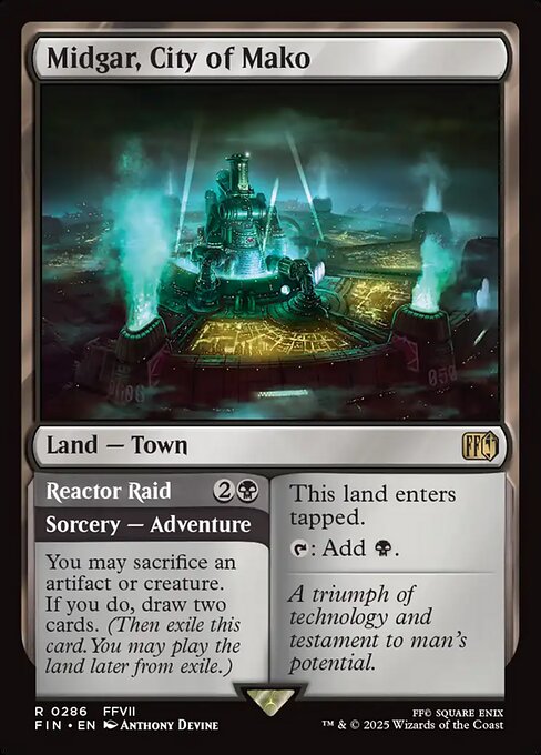 Midgar, City of Mako // Reactor Raid [FIN - 286]
