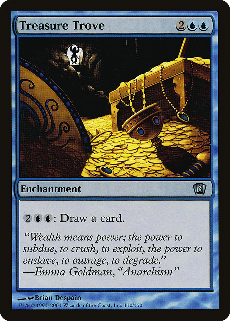 Treasure Trove (8ED-110★) - Eighth Edition Foil