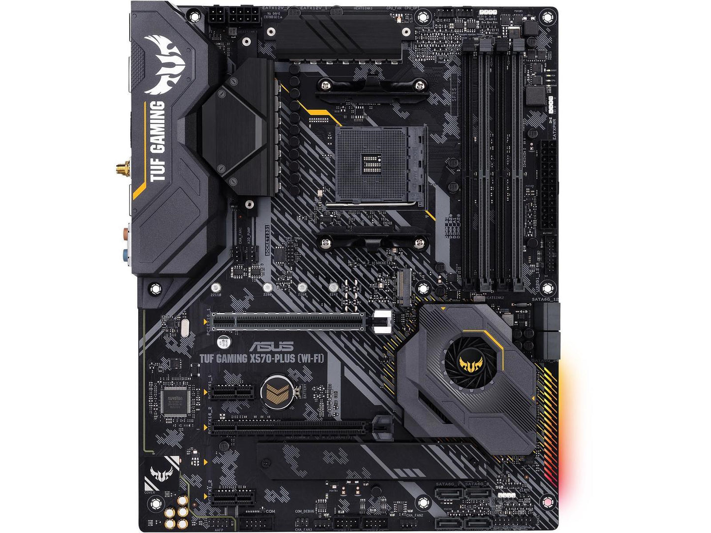 ASUS TUF GAMING X570-PLUS Wi-Fi AMD AM4 PCIe4.0 ATX