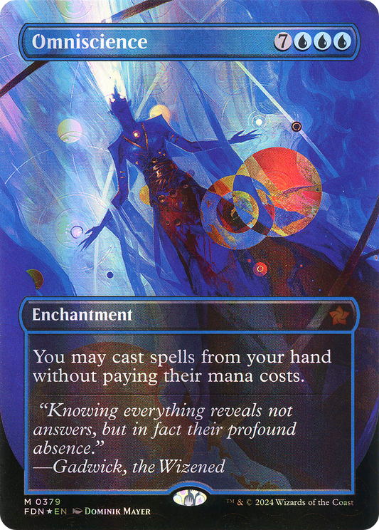 Omniscience (FDN-379) - Foundations (Borderless) Foil