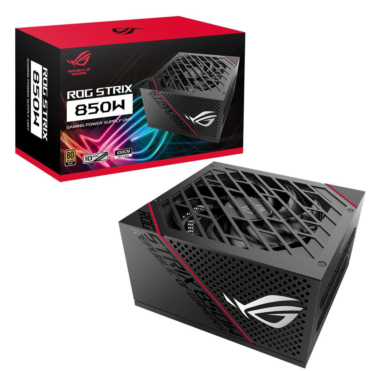 Asus ROG-STRIX-850G ATX12V 80+ Or 850W Vente au détail