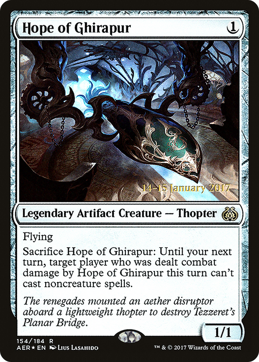 Hope of Ghirapur (PRE-154S) - Aether Revolt Promos Foil