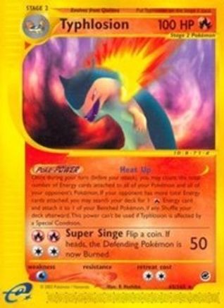 Typhlosion (65) 65/165 - Expedition Reverse Holofoil
