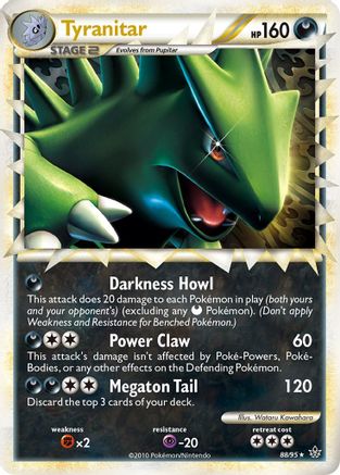 Tyranitar (Prime) 88/95 - Unleashed Holofoil