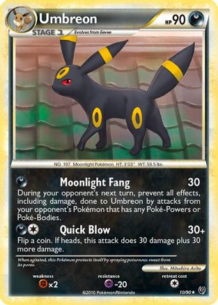 Umbreon 10/90 - Undaunted Holofoil