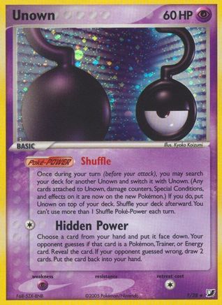 Unown (?) ?/115 - Unseen Forces Holofoil