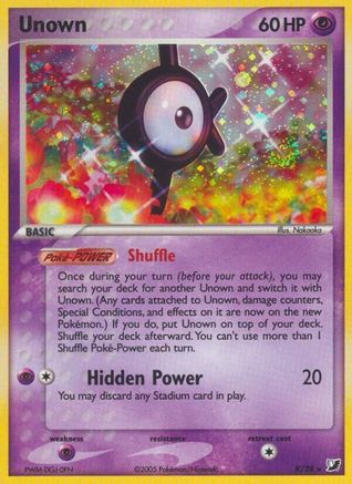 Unown (K) K/115 - Unseen Forces Holofoil